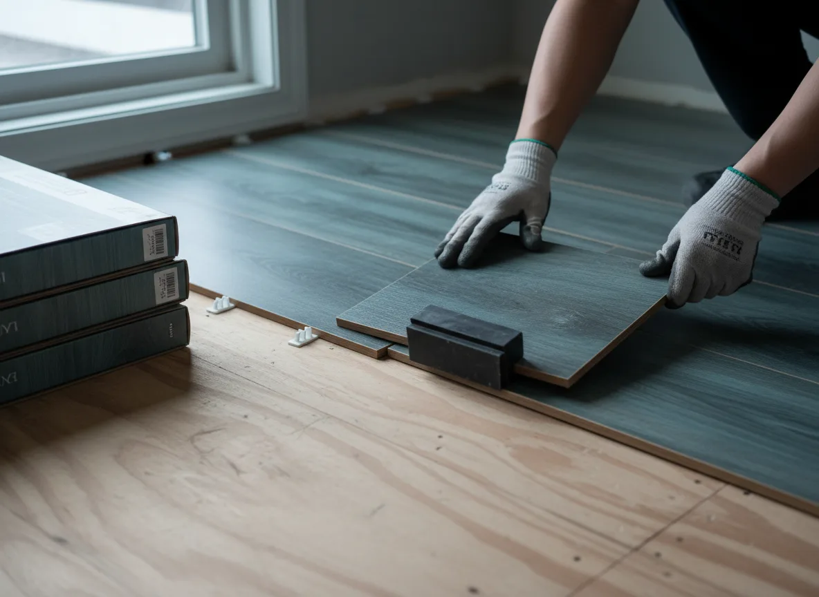 Luxury Vinyl Plank Installation company in Iredell, TX
